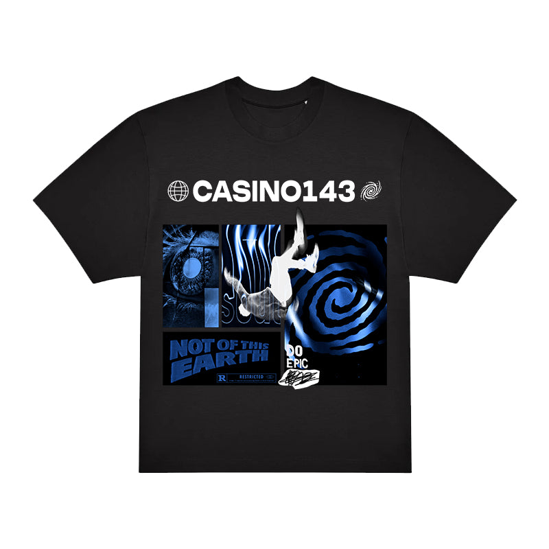 Casino Vertigo Oversize T-Shirt