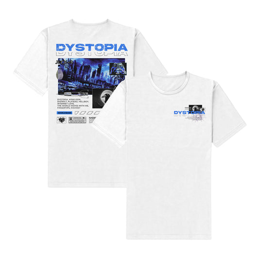 Dystopia White T-Shirt