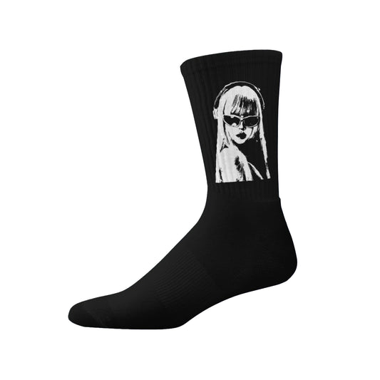 [PREORDER] ASTRO Athletic Black Socks