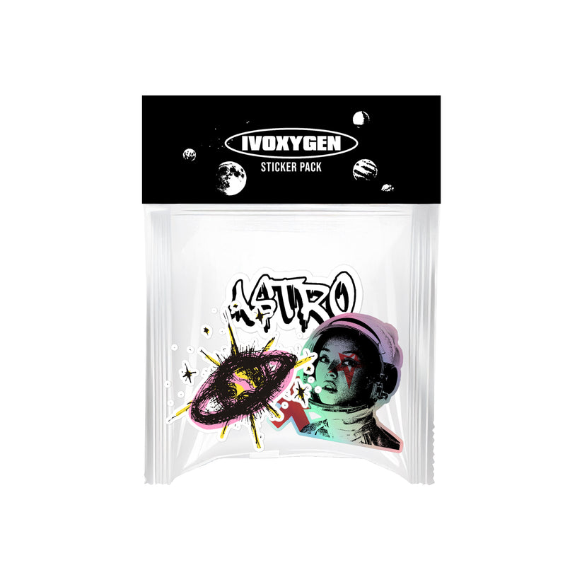 Astro Note Sticker ASTRO Sticker Pack – IVOXYGEN